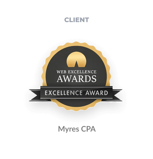 Web Excellence Awards - Myres CPA